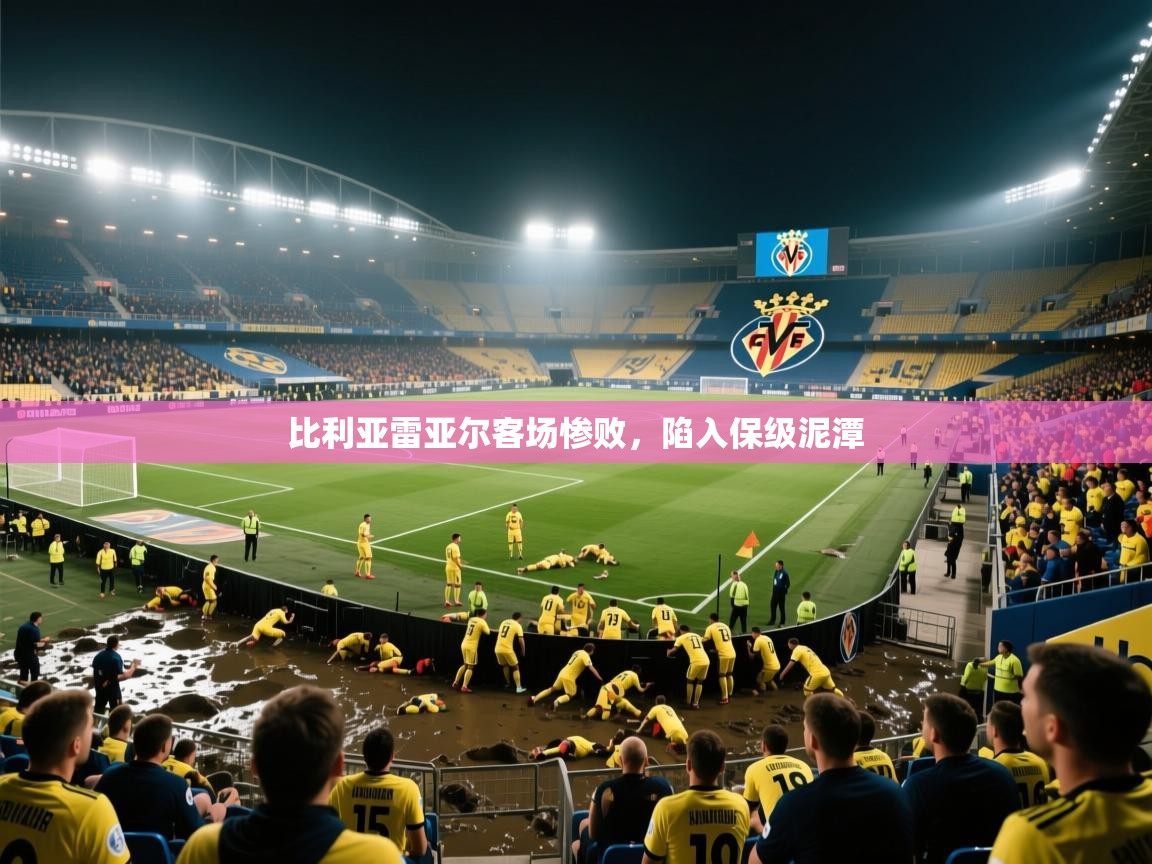 比利亚雷亚尔客场惨败，陷入保级泥潭